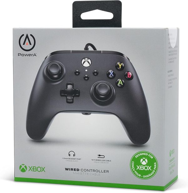 PowerA Wired Controller For Xbox Series X|S - Black, Gamepad, Video Game Controller Works with Xbox One - Image 9