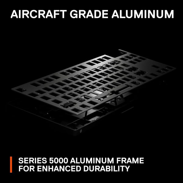 SteelSeries Apex Pro TKL HyperMagnetic Gaming Keyboard - Adjustable Actuation - Esports Tenkeyless - OLED Screen - RGB - PBT Keycaps - USB-C - 2023 Edition,Black - Image 9