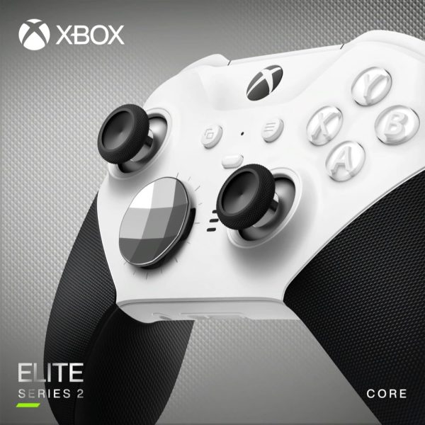 Xbox Elite Series 2 Core Wireless Gaming Controller – White – Xbox Series X|S, Xbox One, Windows PC, Android, and iOS - Image 7
