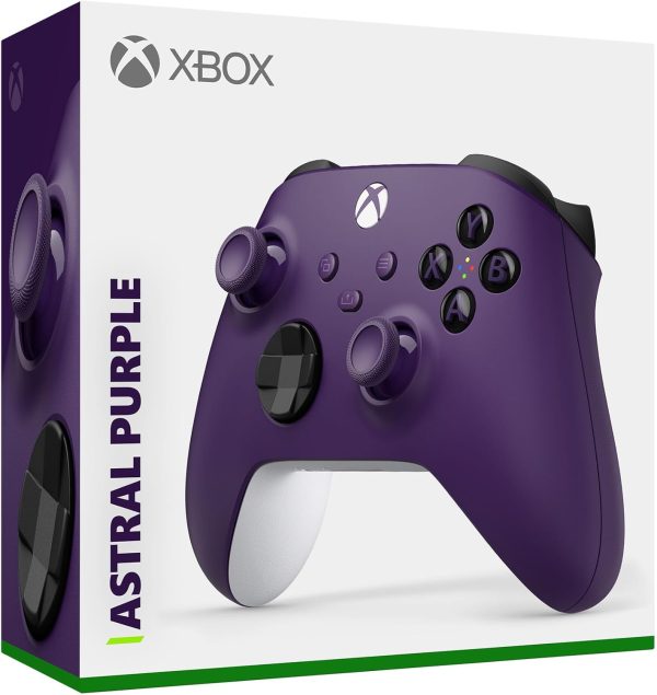 Xbox Wireless Controller Astral Purple - Wireless & Bluetooth Connectivity - New Hybrid D-Pad - New Share Button - Featuring Textured Grip - Easily Pair & Switch Between Devices - Image 11